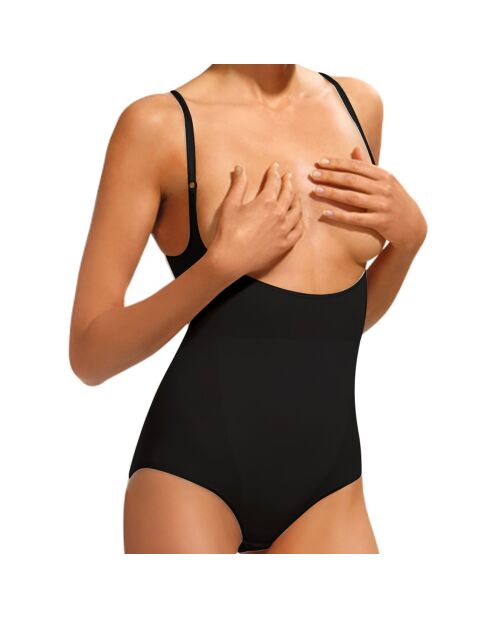 Body bretelles fines noir