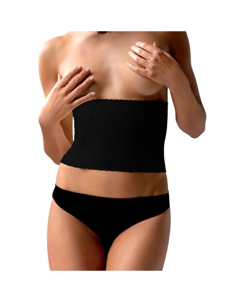 Corset control body noir