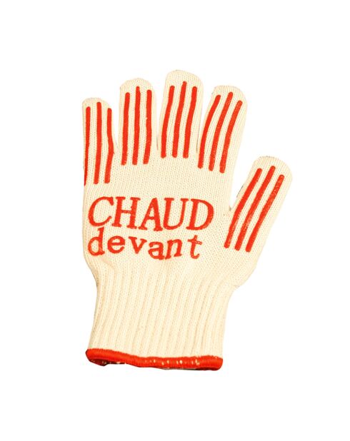 Gant anti-chaleur coloris aléatoires - 6 cm