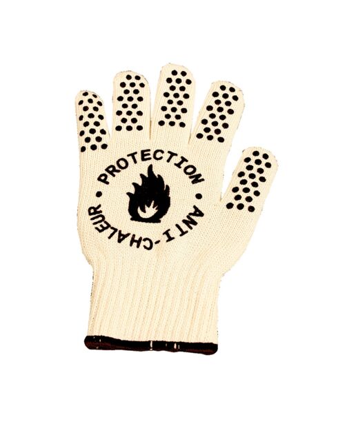 Antiwarmtehandschoen in willekeurige kleuren - 6 cm