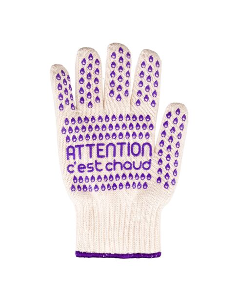 Gant anti-chaleur coloris aléatoires - 6 cm