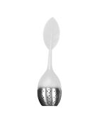 Theebal roestvrij staal + siliconen willekeurige kleuren - 12 cm