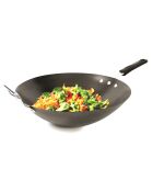 Wok induction en Acier coloris aléatoire - D.33 cm