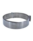 Cercle extensible en inox - D.15 cm