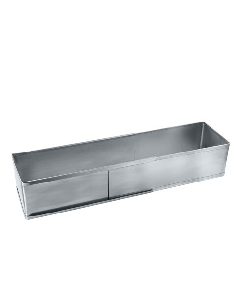 Cadre à gâteau extensible gris - 27 à 40 cm
