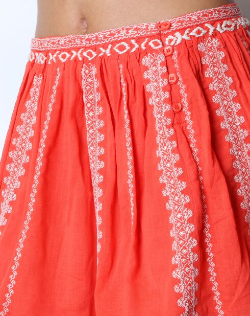 Jupe Nitssa orange
