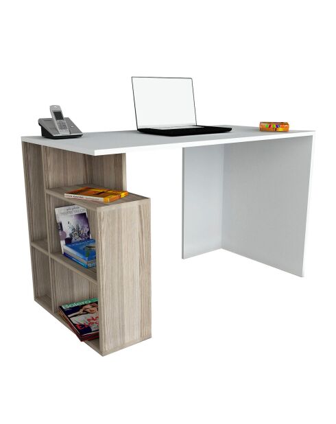 Bureau Labran cordoba/blanc - 120x74x60 cm