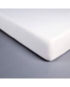 Protège-matelas blanc