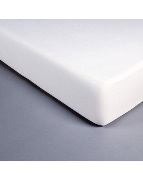 Protège-matelas blanc