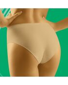 Culotte midi Tahoo beige