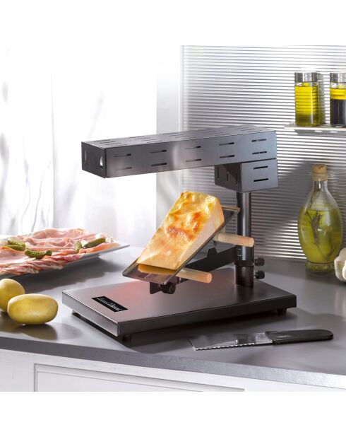 Raclette Traditionelle noire - 600W