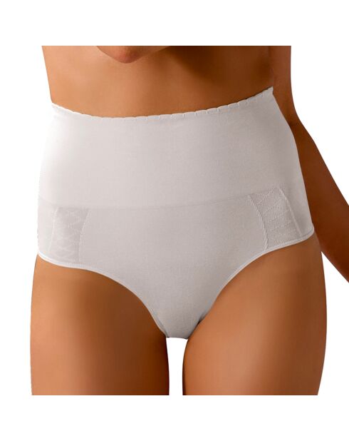 Culotte action ventre plat blanche