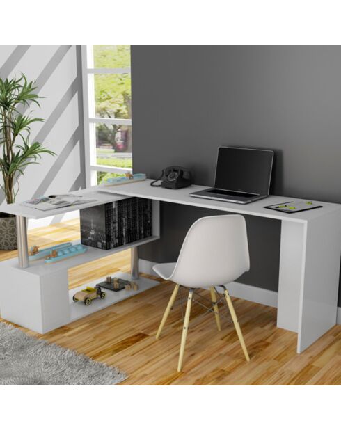 Bureau Gelincik blanc - 140x73.5x60 cm