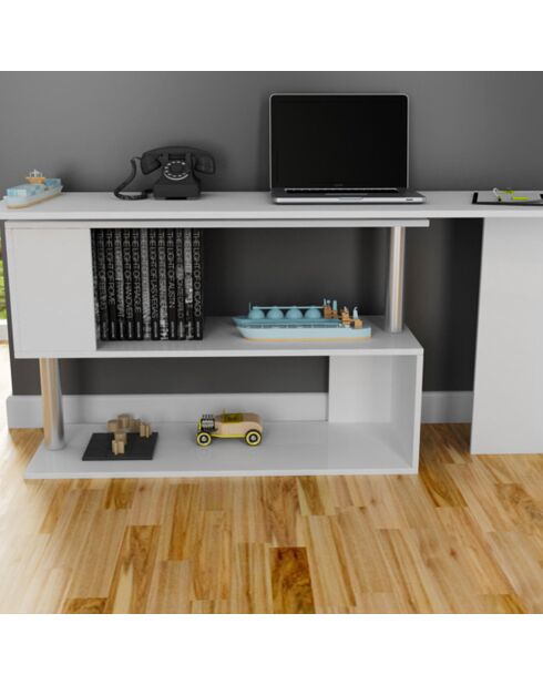 Bureau Gelincik blanc - 140x73.5x60 cm