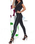 Legging Savana 200 deniers noir