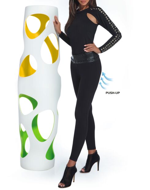 Simini 200 denier zwarte legging