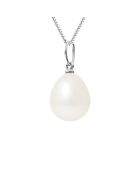 Collier Argent Perle d'Eau Douce blanche