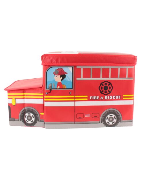 Coffre de rangement bus coloris aléatoire - 30.6x5.5x62.7 cm