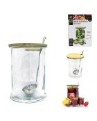 Récipient et louche transparent - 5 L
