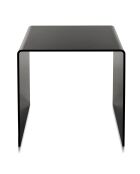 Table basse/chevet 80's noire - 55x44x56 cm