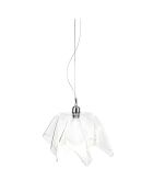 Suspension Drapé transparente - D.36xH.34 cm