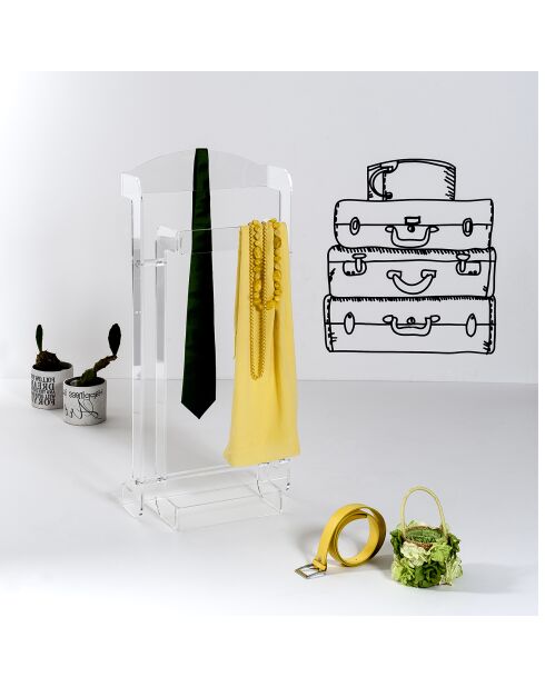 Valet Miosys transparent - 45x24x95 cm