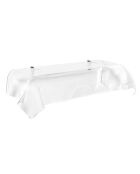 Etagère Drapé transparente - 110x35x30 cm