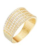 Bague Multiples or jaune