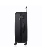 Valise Moyen Séjour 4 roues simples Brooklyn 60 cm noire