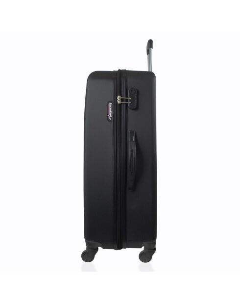 Valise Moyen Séjour 4 roues simples Brooklyn 60 cm noire