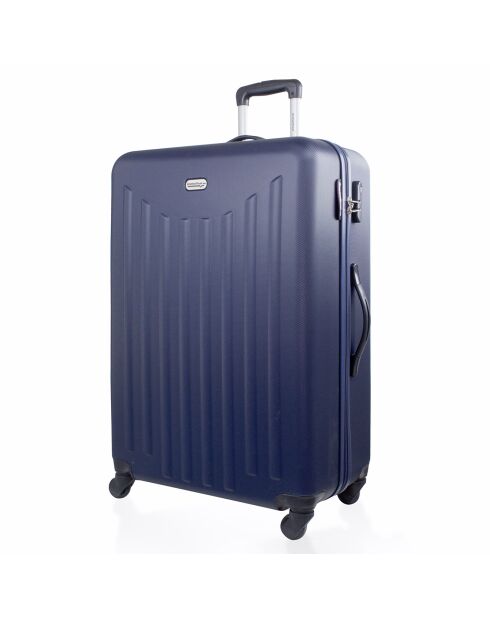 Valise Long Séjour 4 roues simples Brooklyn 70 cm bleu marine