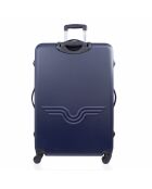 Valise Long Séjour 4 roues simples Brooklyn 70 cm bleu marine