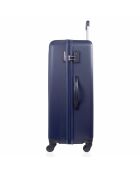 Valise Moyen Séjour 4 roues simples Brooklyn  60 cm bleu marine