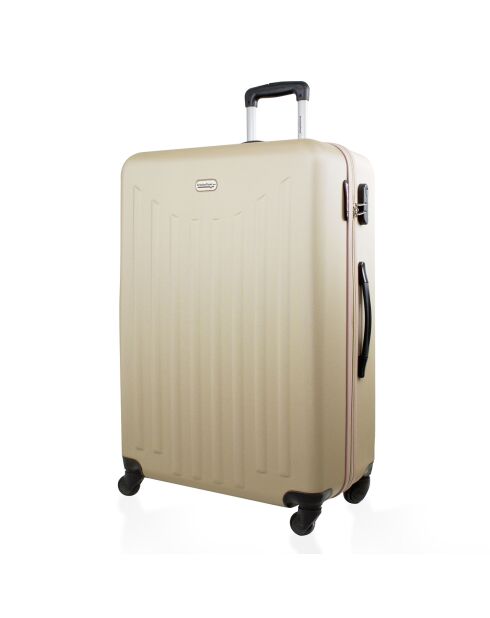 Maleta Brooklyn Long Stay con 4 ruedas, 70 cm, dorada