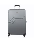 Long Stay Koffer 4 Einzelräder 70 cm Queens grau