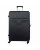 Valise Moyen Séjour 4 roues simples Chelsea 60 cm noire