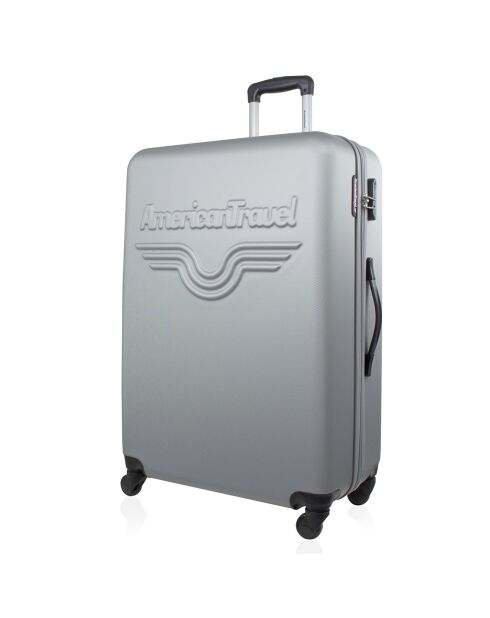 Valise Moyen Séjour 4 roues simples Chelsea 60 cm grise