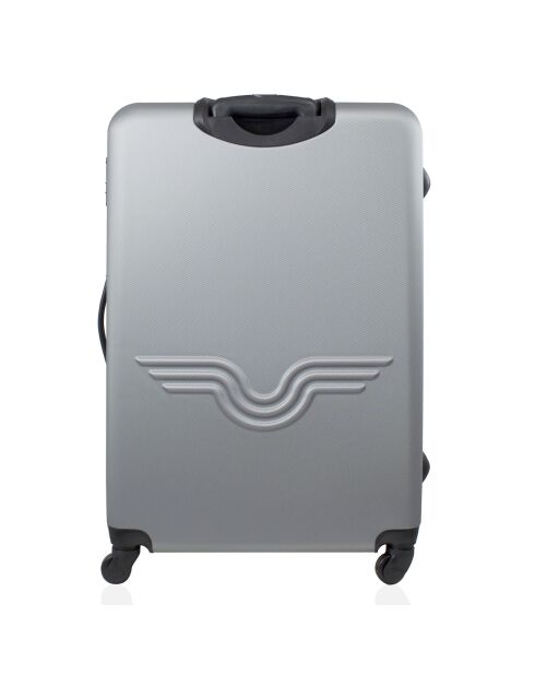 Valise Moyen Séjour 4 roues simples Chelsea 60 cm grise