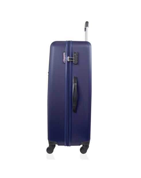 Valise Long Séjour 4 roues simples Chelsea 70 cm bleu marine