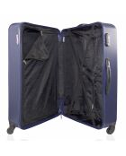 Valise Long Séjour 4 roues simples Chelsea 70 cm bleu marine
