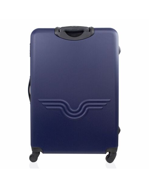 Valise Moyen Séjour 4 roues Chelsea 60 cm bleu marine