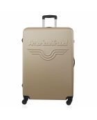 Valise Moyen Séjour 4 roues simples Chelsea 60 cm dorée