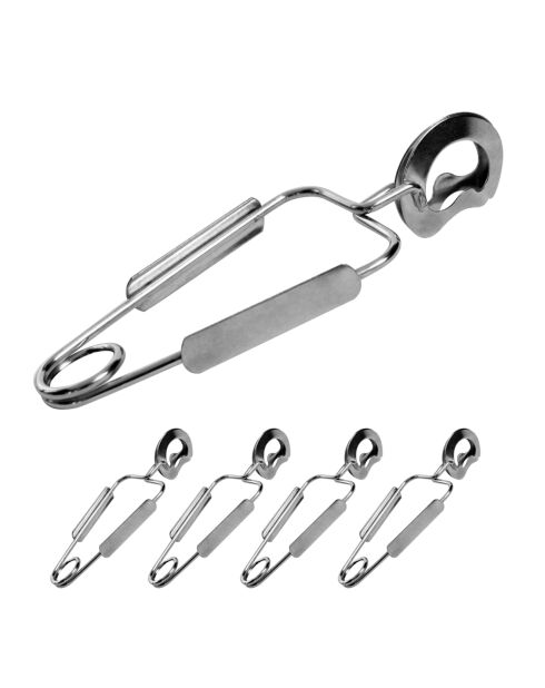 12 utensili in argento a forma di lumaca - 19x19x1,5 cm