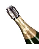 Weinkorken aus silbernem Stahl, 4 x 4 x 4,5 cm