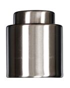 Weinkorken aus silbernem Stahl, 4 x 4 x 4,5 cm