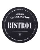 4 sottobicchieri in colori casuali - D.10 cm