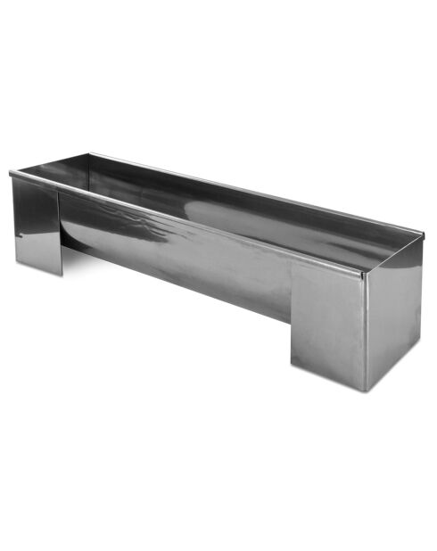 Moule buche argenté - 30x9x6.5 cm