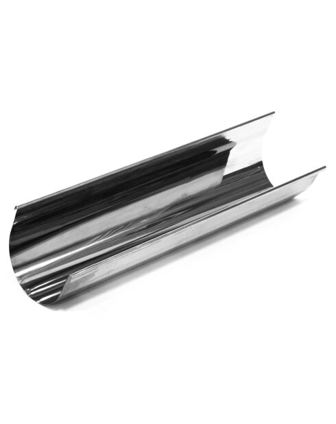 Moule buche argenté - 30x9x6.5 cm