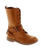 Boots en Cuir Nikita camel