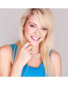 Collier Rang Perles d'Eau Douce blanc nacre